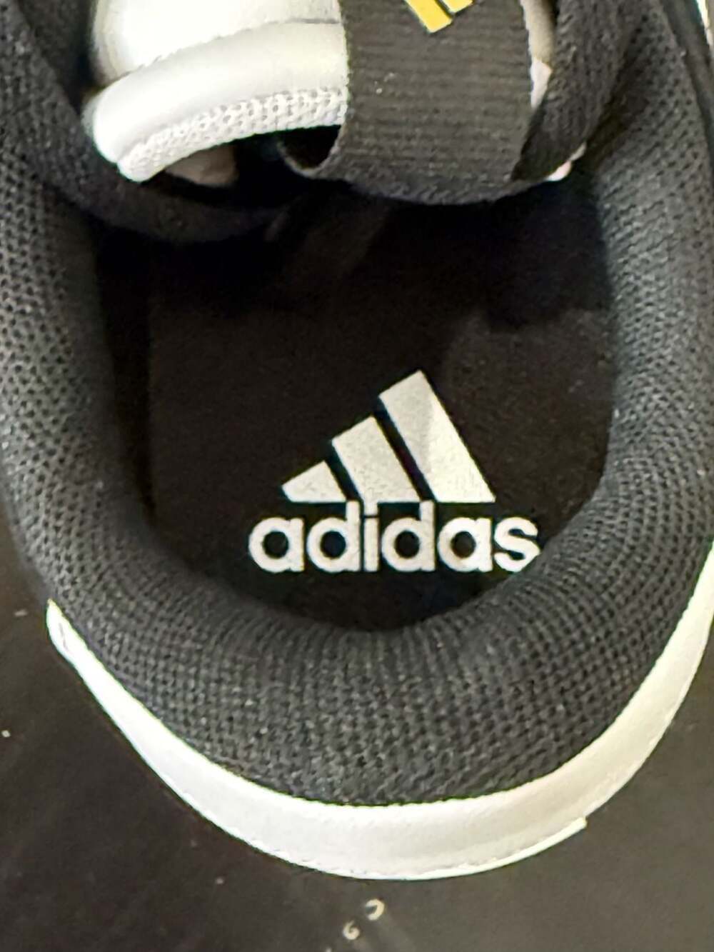 adidas VL Court 3.0 Black White Sneakers - Picture 7 of 8